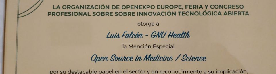Openaward 2019a Luis Falcon en Medicina y Ciencia